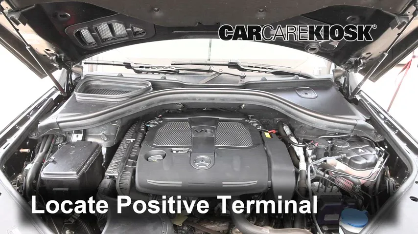 2018 Mercedes-Benz GLE350 4Matic 3.5L V6 Battery Jumpstart